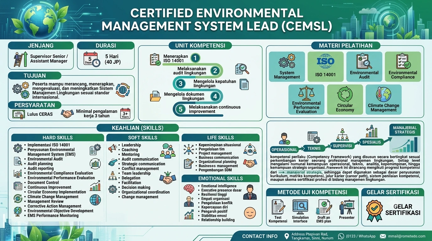 Certified Environmental Management System Lead (CEMSL)