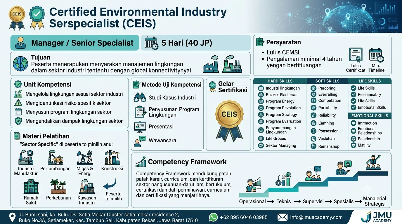 Certified Environmental Industry Specialist (CEIS)