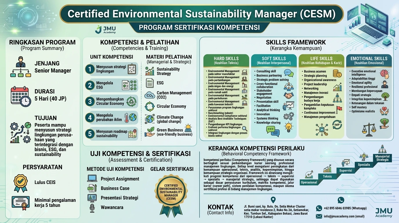 Certified Environmental Sustainability Manager (CESM)